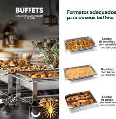 Pré-visualização Recheio - Soluções Prontas Menu Natal válido de 07.10.2025 | Página: 6 | Produtos: Ameixas, Bacalhau, Lombo, Natas