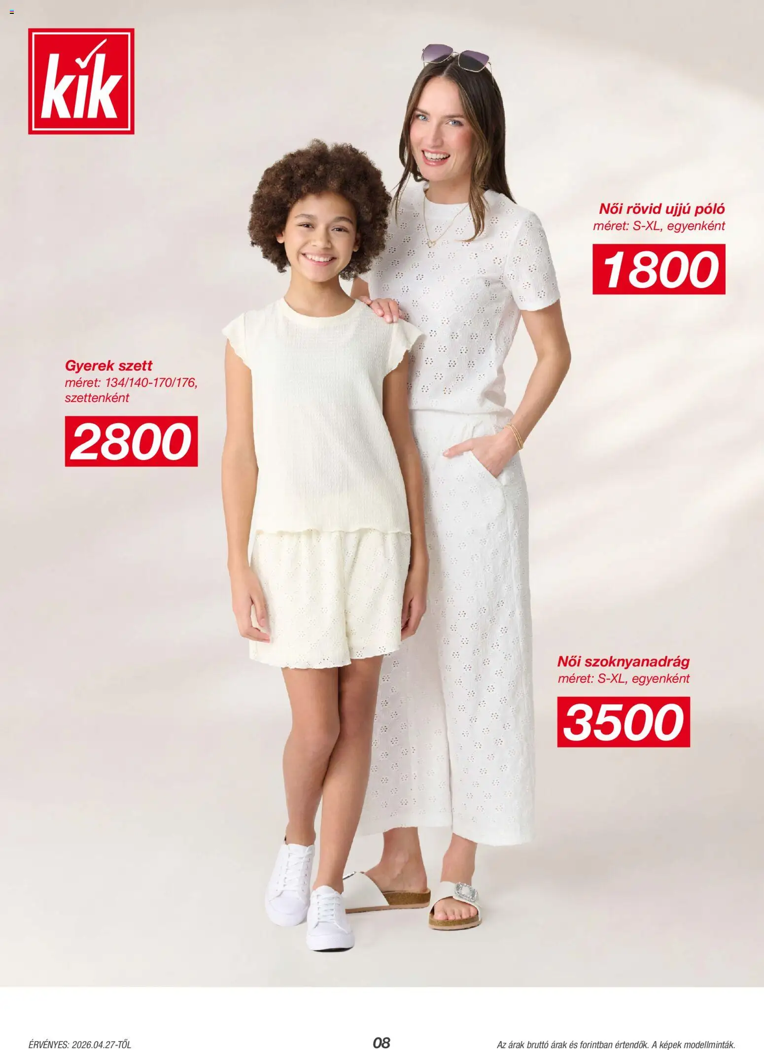 Kik akciós ujság - amely érvényes a következő dátumtól: 27.04.2026 | Oldal: 8