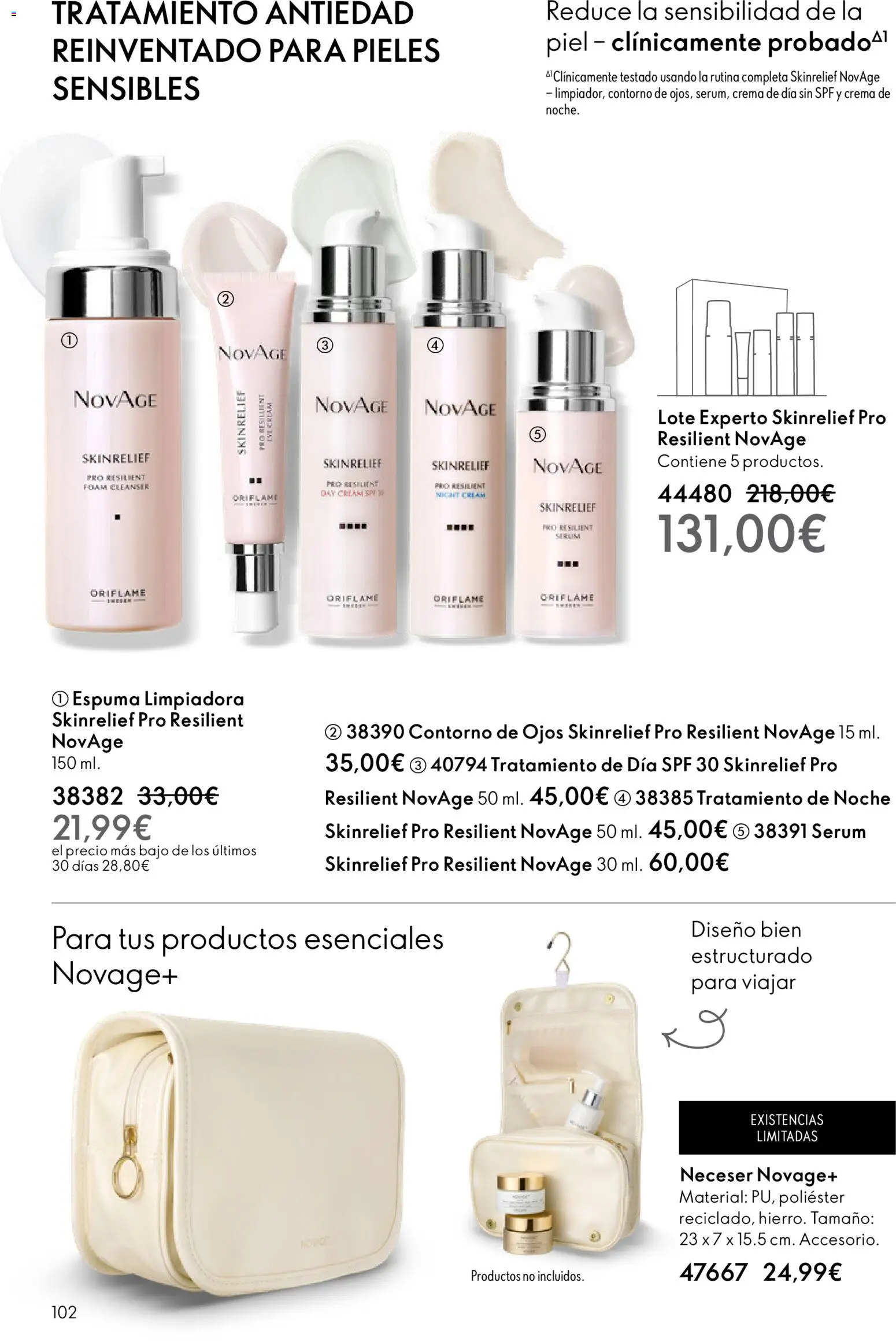 Oriflame - Catálogo Campaña 2 │ válido desde el 28.01.2026 | Página: 102 | Productos: Sérum, Crema, Crema de día, Neceser