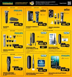 Anteprima del volantino Euronics La Via Lattea catalogo valido a partire dal 13.11.2025 | Pagina: 49 | Prodotti: Rasoio, Regolabarba, Spazzolino, Tè