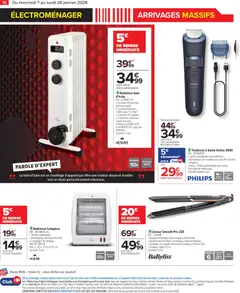 Carrefour - Prévisualisation de Carrefour Arrivages massifs, restez connectés à vos envies valide à partir de 07.01.2026 | Page: 14 | Produits: Interrupteur, Tondeuse, Batterie, Livre