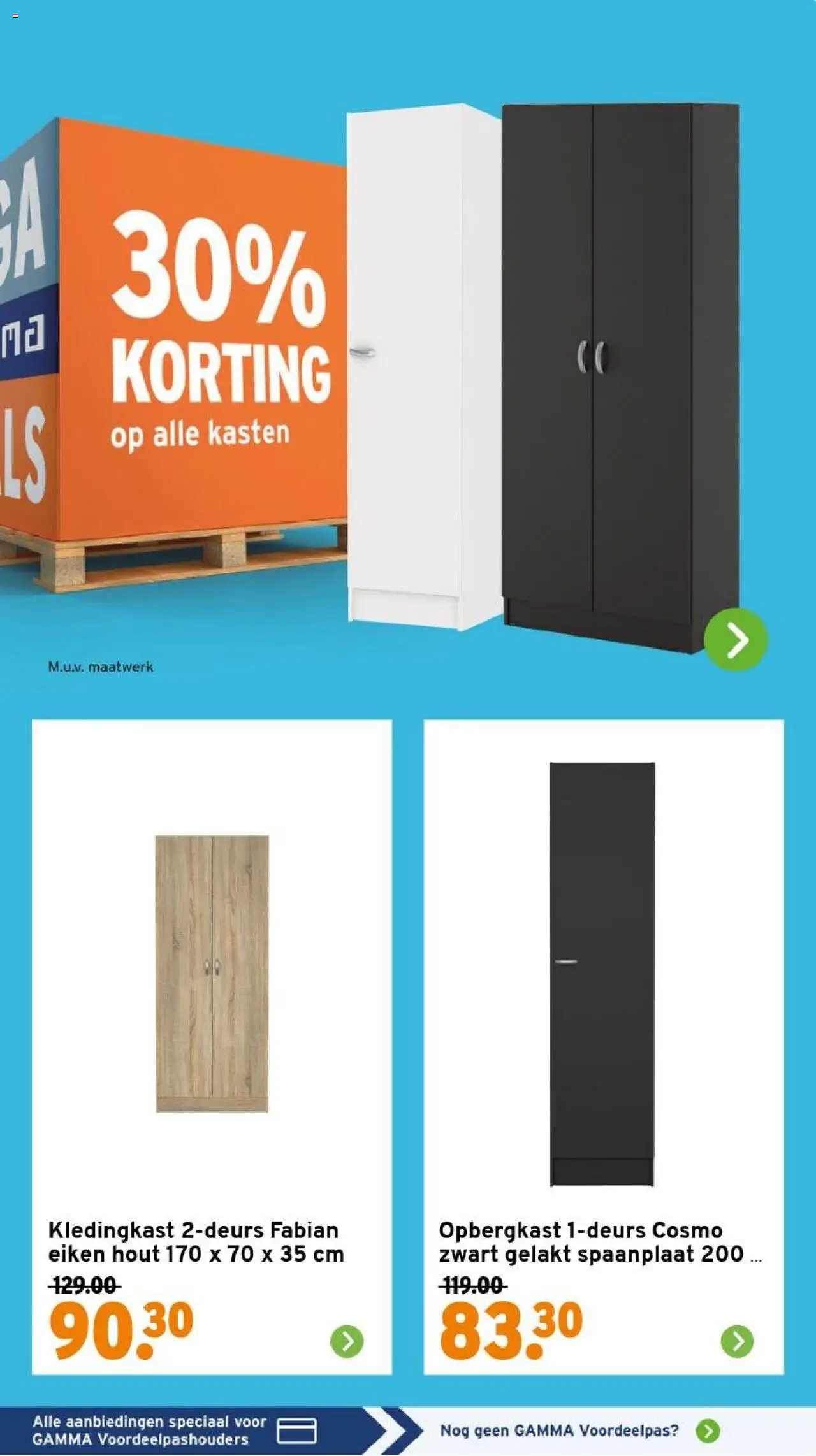  | Pagina: 17 | Producten: Kledingkast