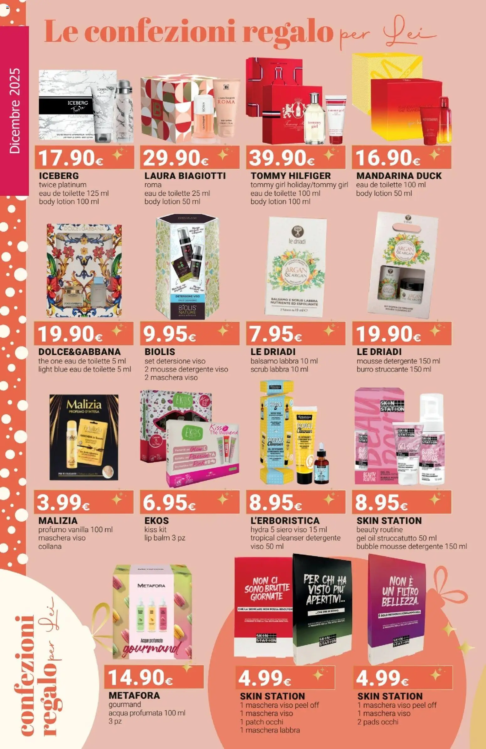 Volantino Tigotà del 01.12.2025 | Pagina: 4 | Prodotti: Struccante, Maschera viso, Acqua, Profumo