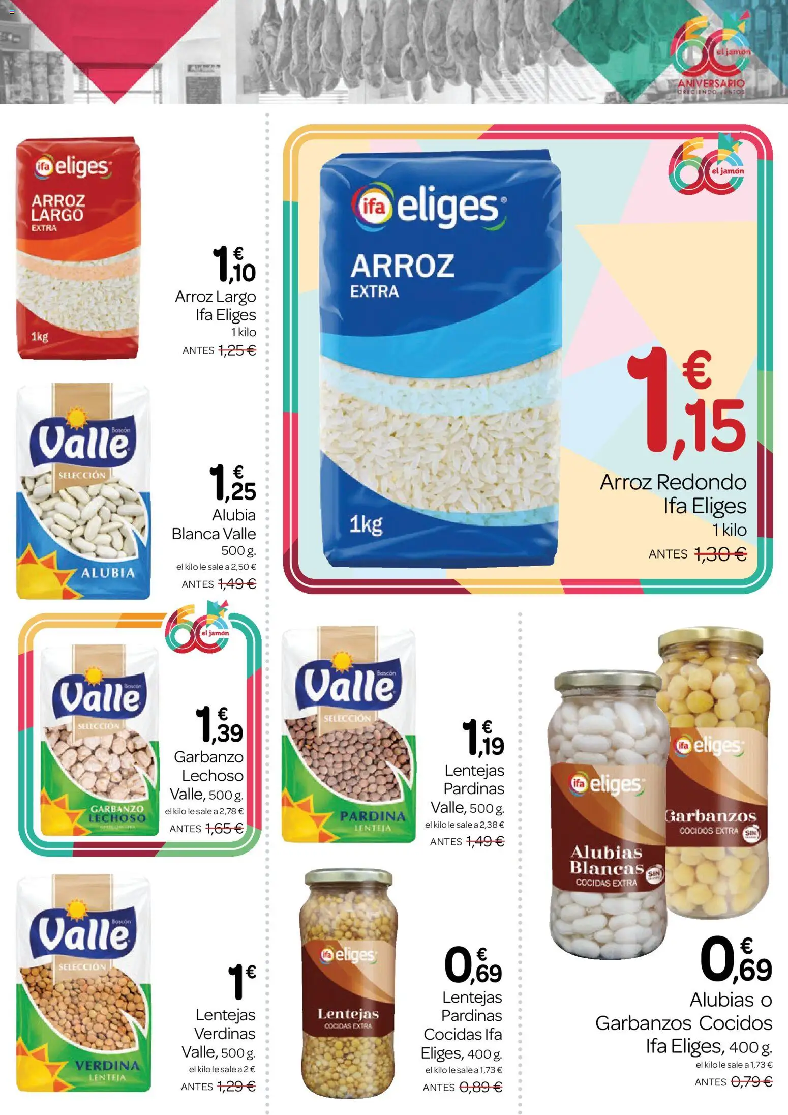 Supermercados El Jamón folleto │ válido desde el 23.04.2026 | Página: 13 | Productos: Arroz