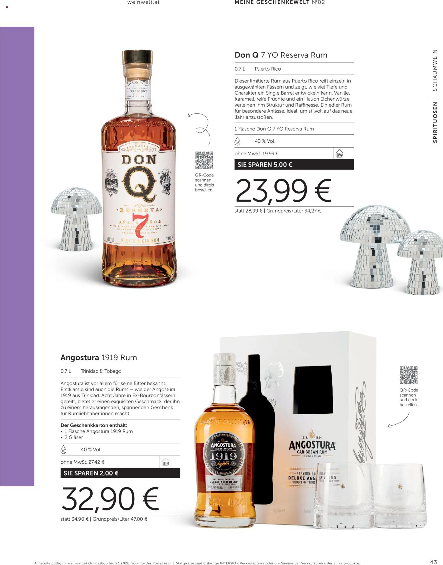 Interspar Geschenkewelt No2 gültig ab 20.11.2025 | Seite: 43