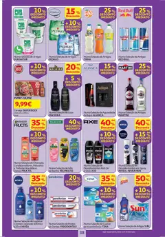 Pré-visualização Auchan folheto válido de 02.04.2026 | Página: 38 | Produtos: Aliança, Sal, Licor, Banho