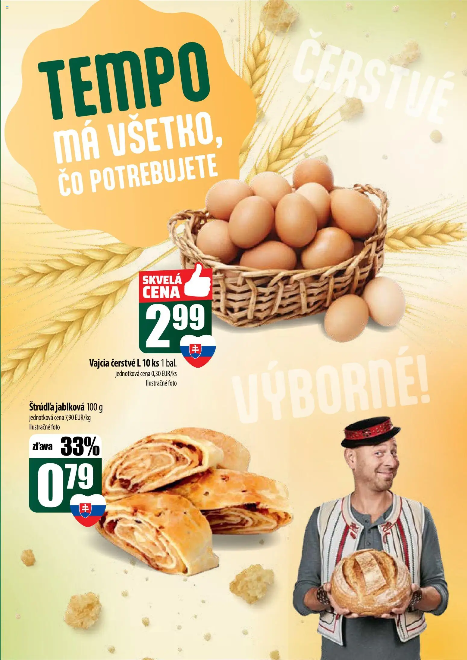 Nové COOP Jednota akcie – leták je platný od 11.12.2025 | Strana: 15 | Produkty: Vajcia
