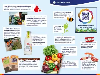 Hofer Reisen Heute für Morgen-Magazin gültig ab 05.09.2025 | Seite: 10 | Produkte: Gemüse, Obst, Wurst