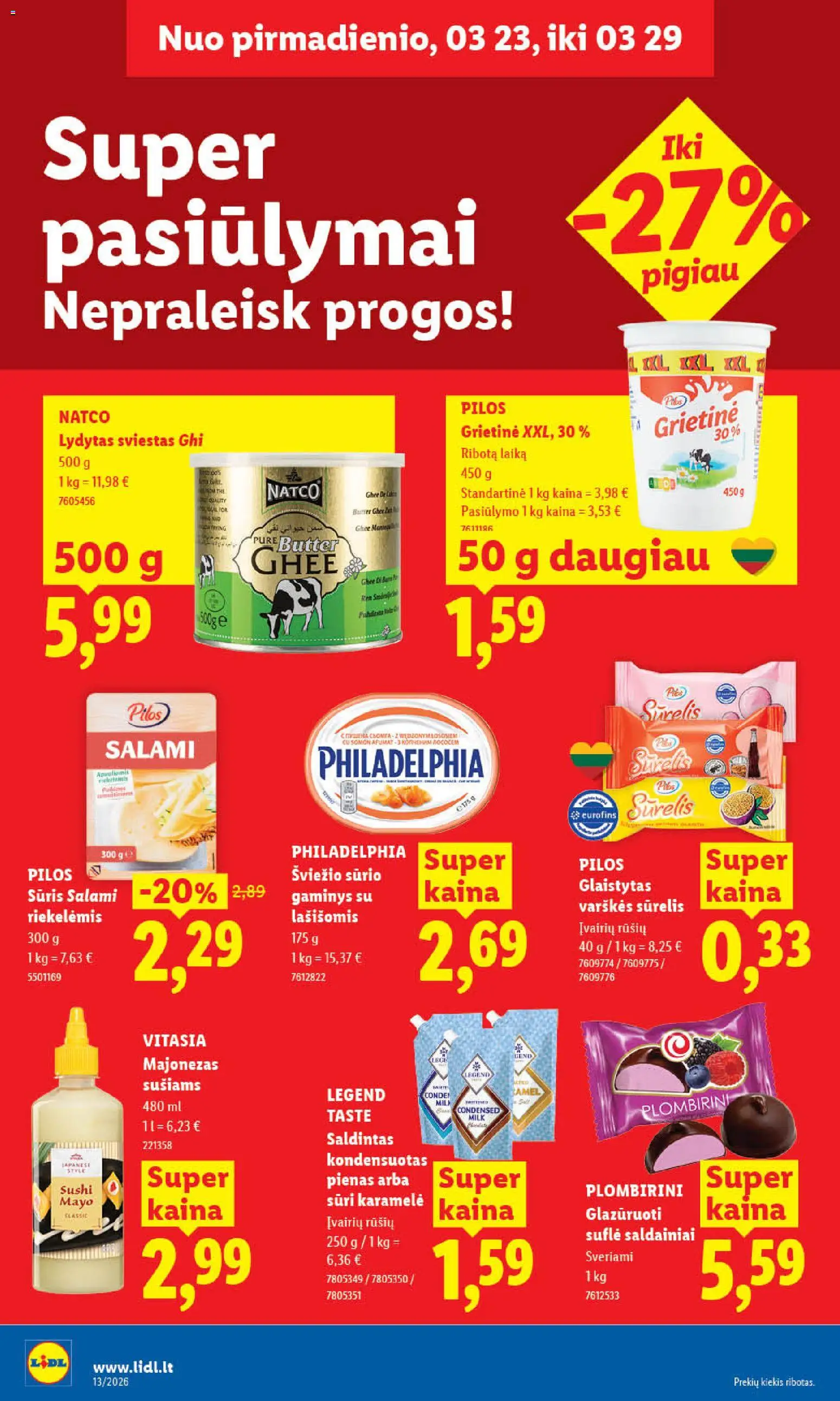 LIDL akcijos nuo 23.03.2026 | Puslapis: 16