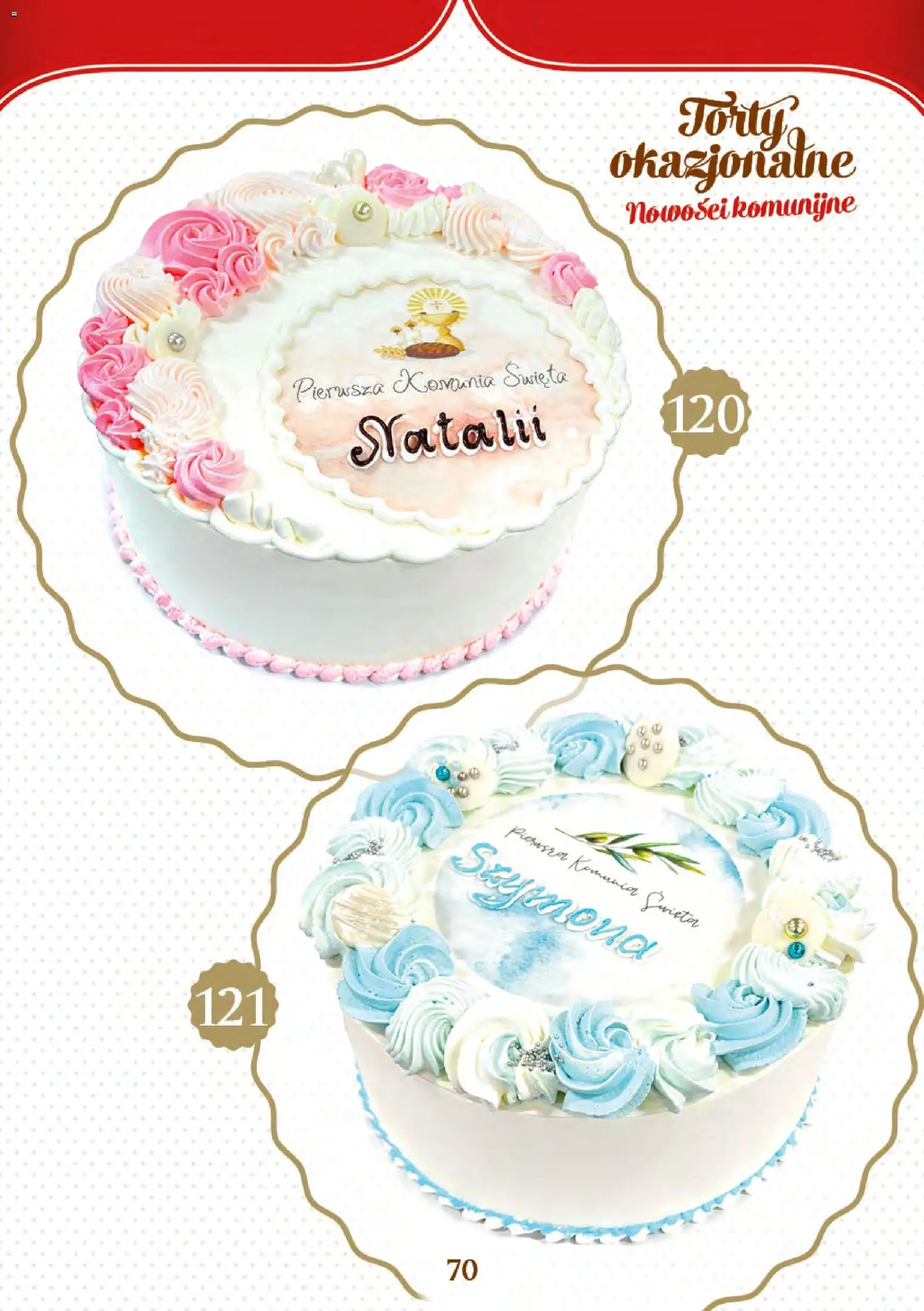 Topaz gazetka - Torty od 27.04.2026 | Strona: 70