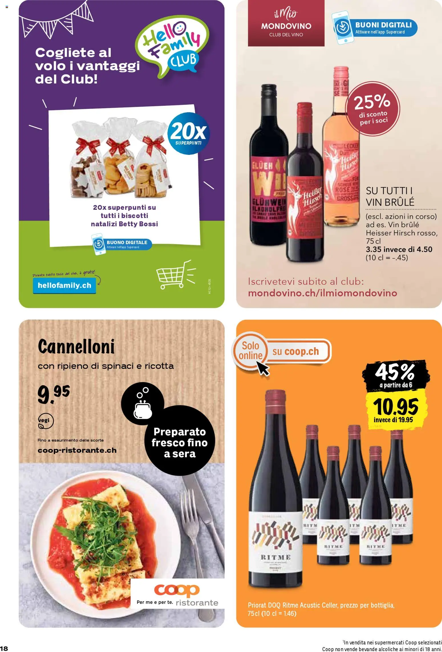 Coop - Una settimana di azioni – gültig ab 20.11.2025 | Seite: 18