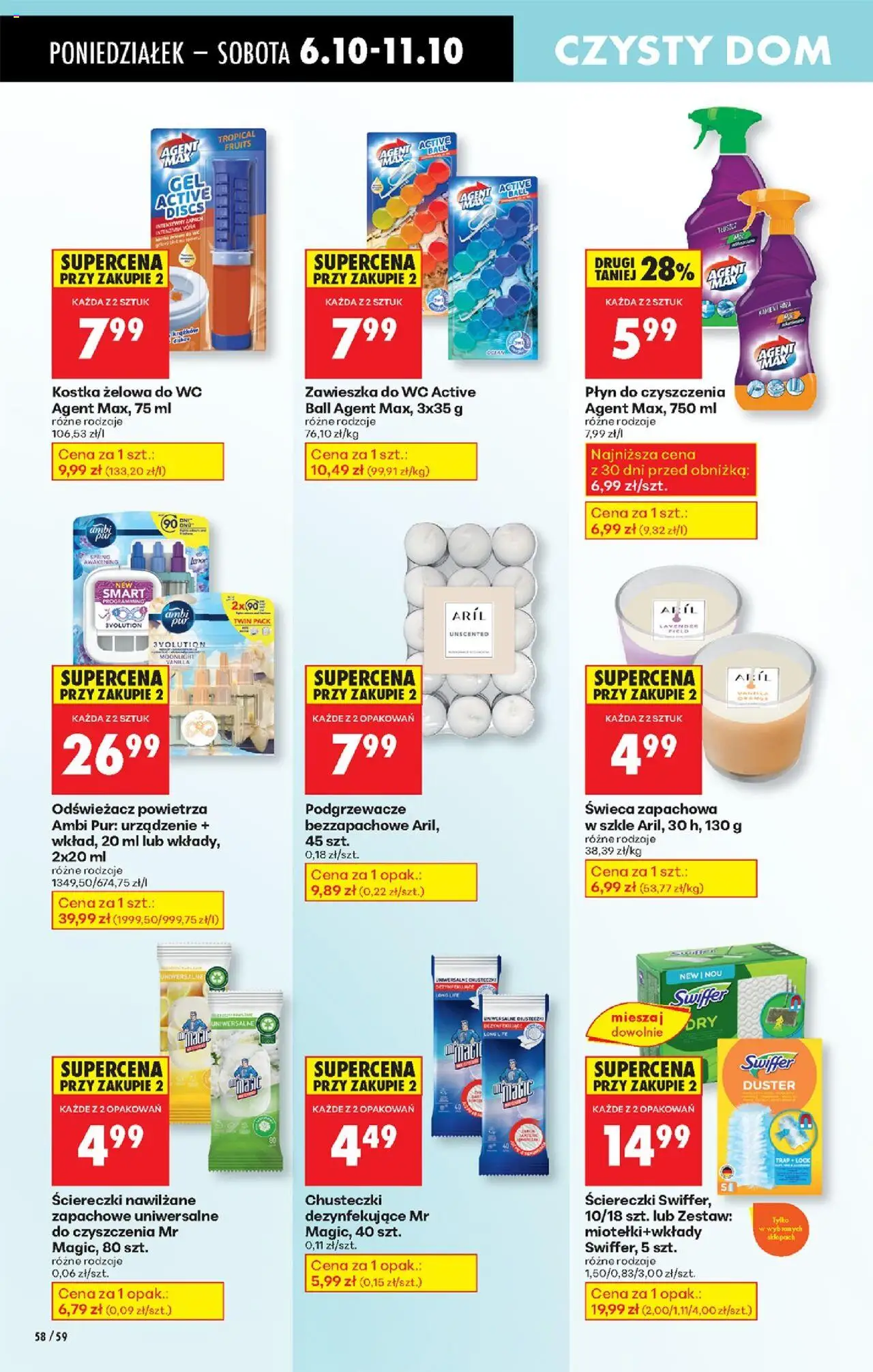 Biedronka gazetka od 06.10.2025 | Strona: 72 | Produkty: Odświeżacz, Odświeżacz powietrza, Zapach