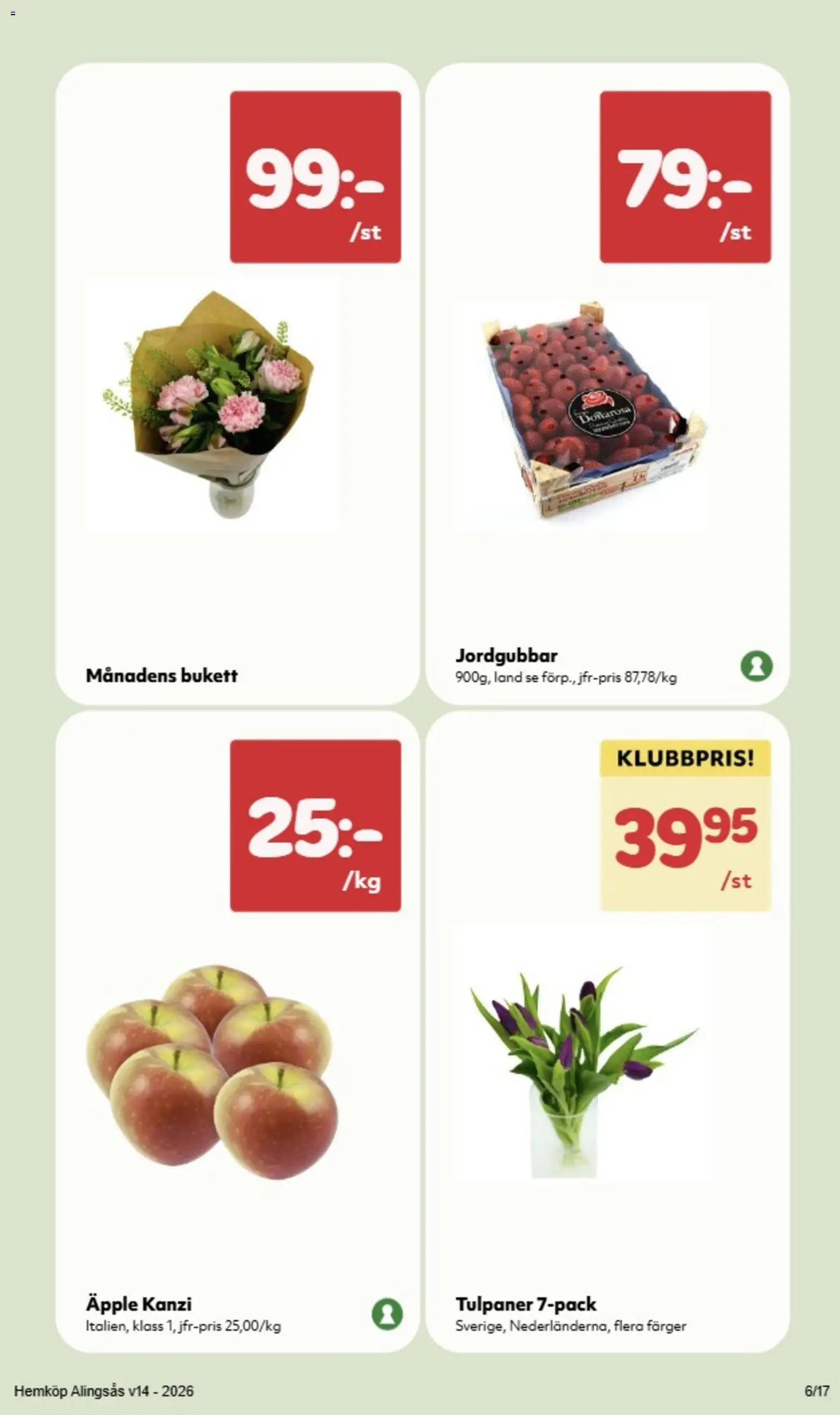 Nuvarande Hemköp erbjudanden från 📣 30/03/2026 - 05/04/2026 📣 | Sweden