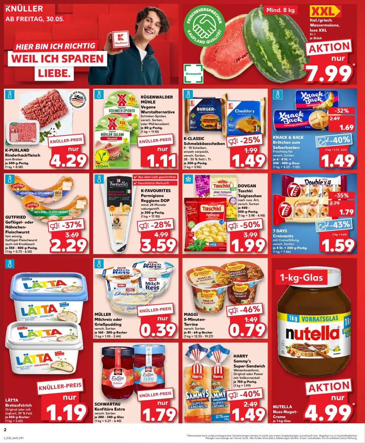 Kaufland Prospekt 	 - gültig ab dem 30.05.2025 | Seite: 2 | Produkte: Joghurt, Creme, Knoblauch, Salami