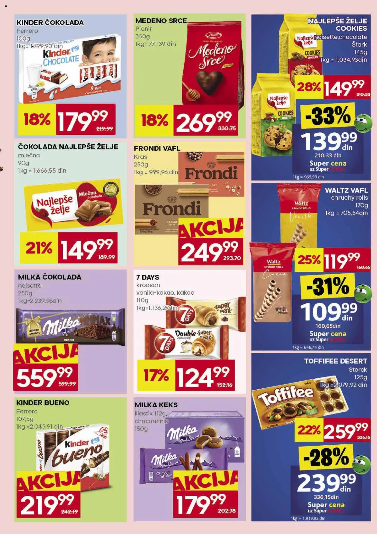 Idea katalog - važi od 23.04.2026 | Strana: 23 | Proizvode: Milka, Keks, Kroasan, Čokolada