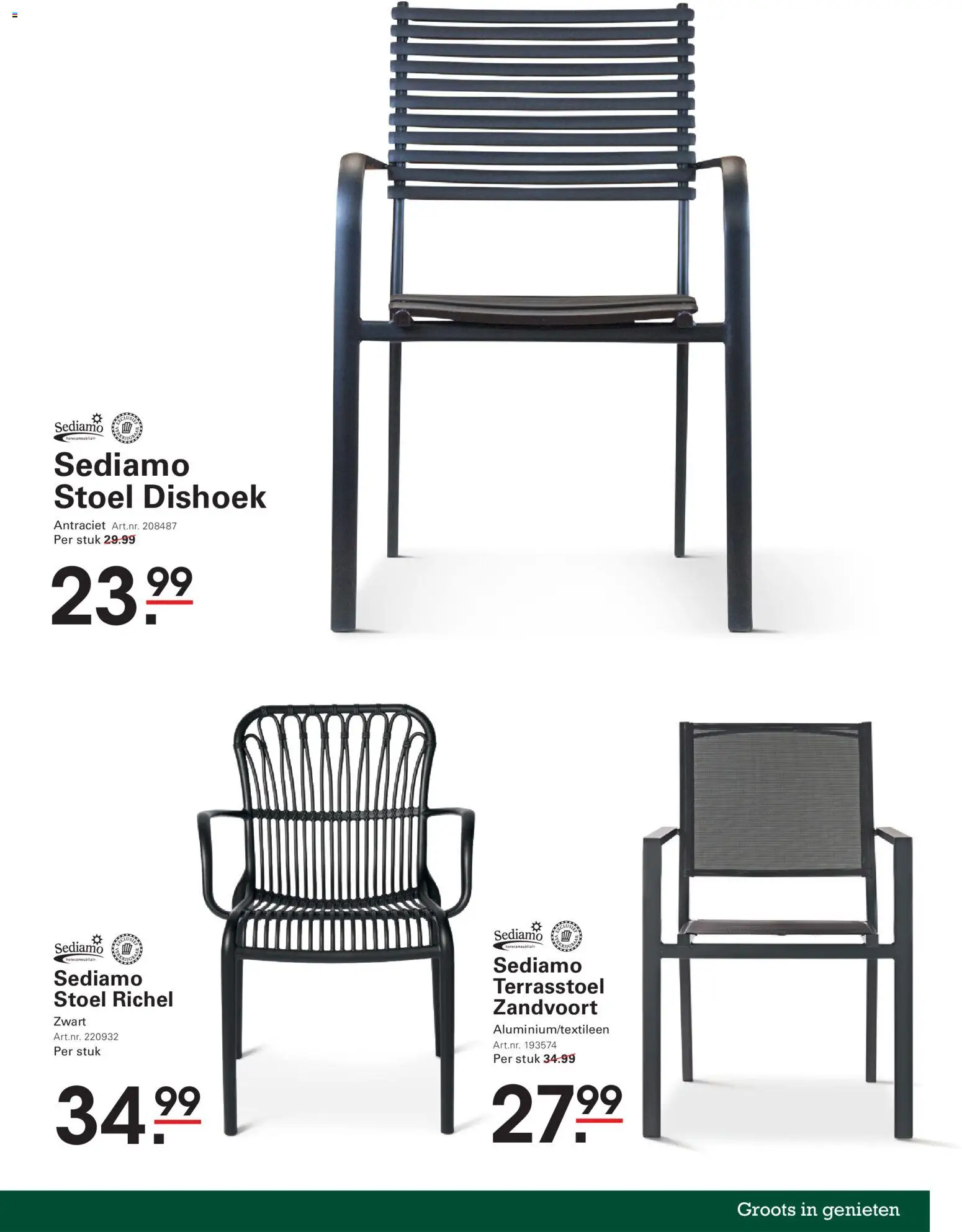 {H1} | Pagina: 17 | Producten: Stoel