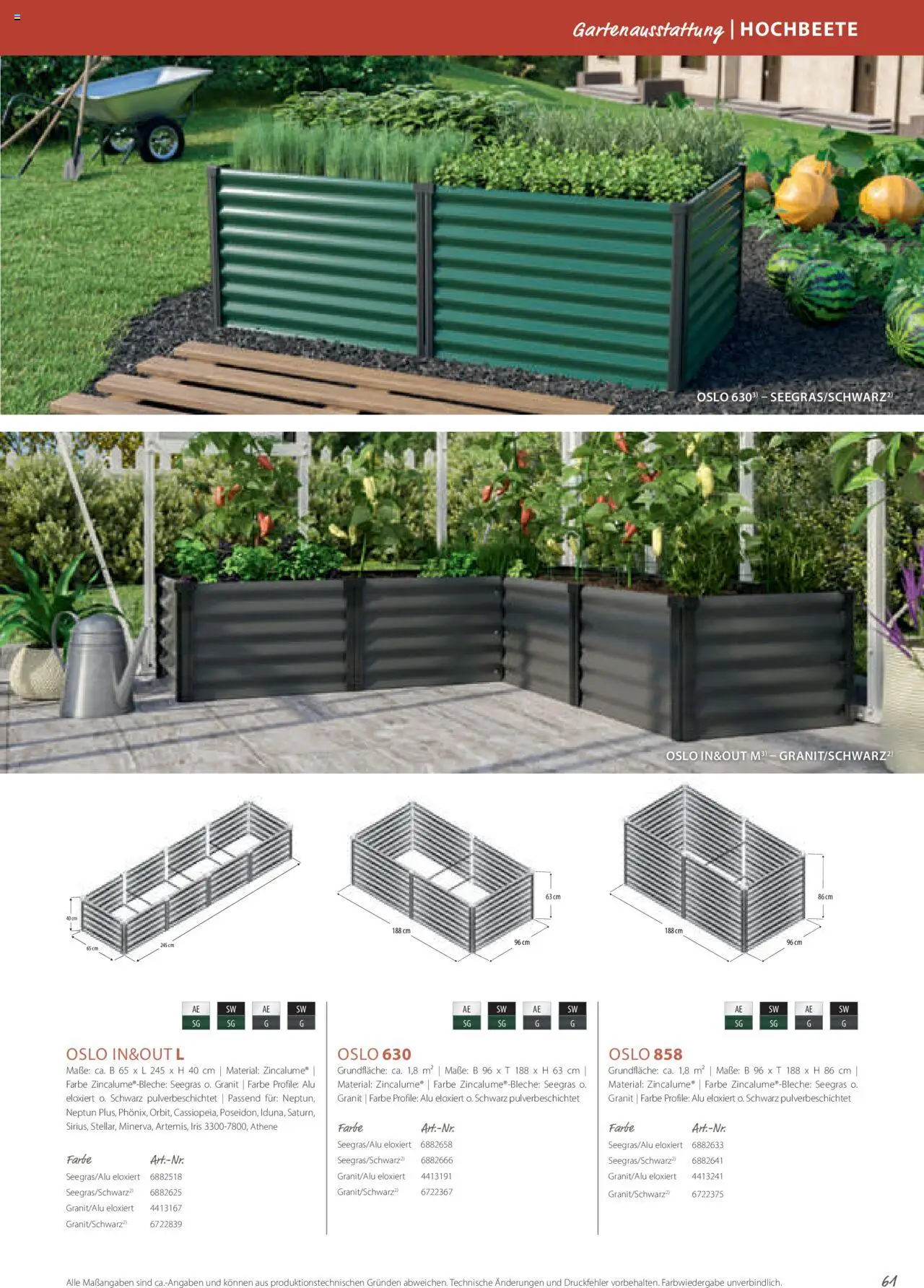 Dehner EPH – Gärtnern & Leben gültig ab 30.12.2024 | Seite: 61