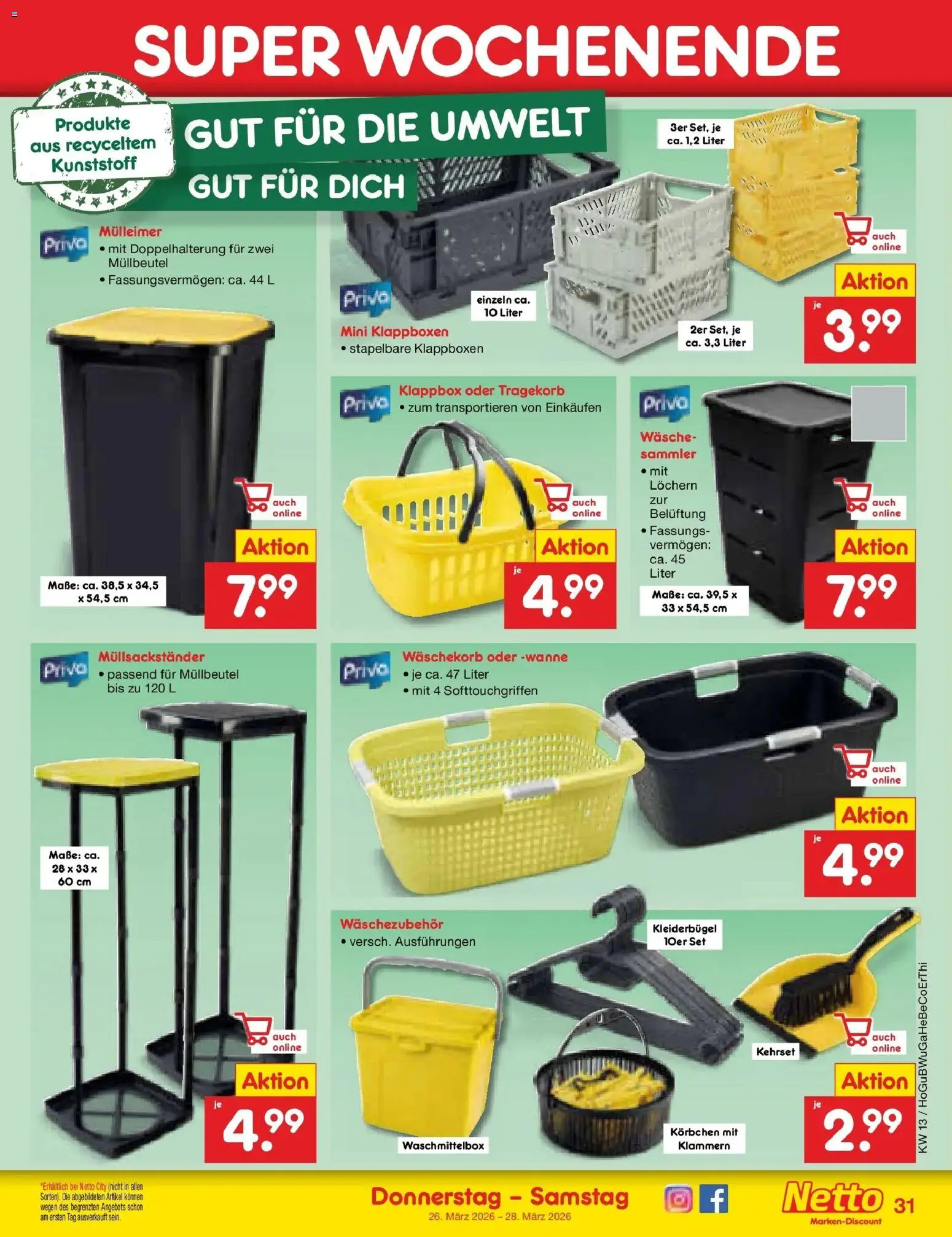 Netto Marken-Discount Prospekt Glauchau	 – gültig ab 23.03.2026 | Seite: 43 | Produkte: Kleiderbügel