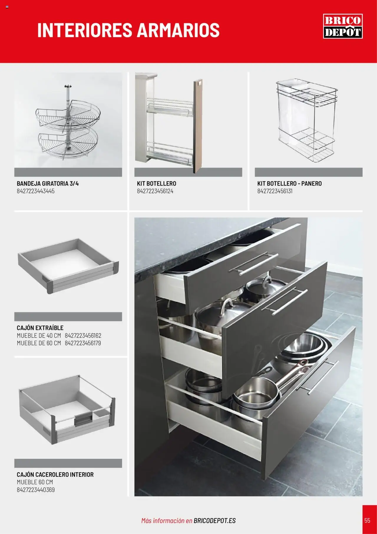 Brico Depôt Cocinas │ válido desde el 01.04.2025 | Página: 55 | Productos: Bandeja