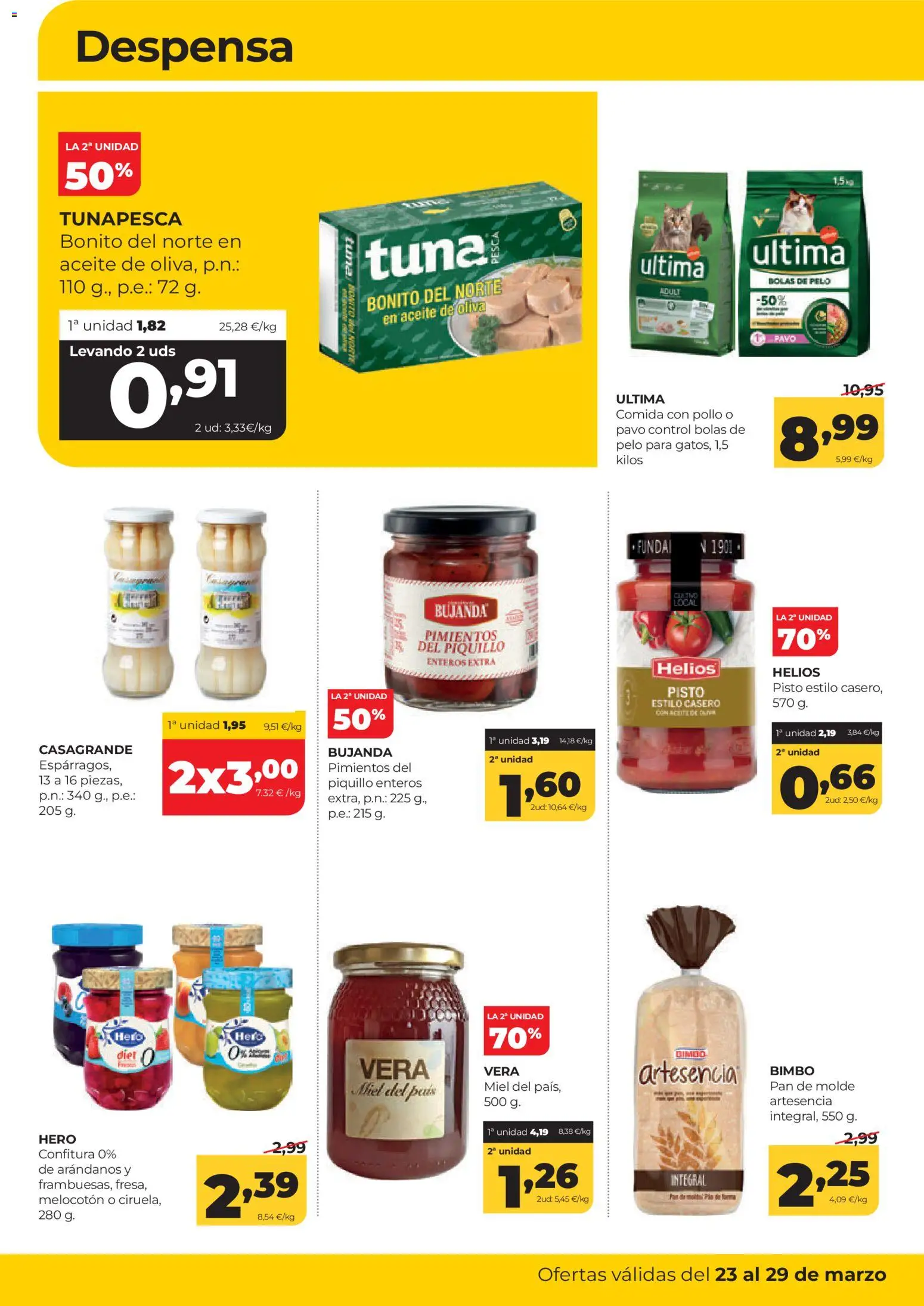 Alimerka folleto Castilla y León │ válido desde el 23.03.2026 | Página: 12 | Productos: Ψηφιακή κάμερα, Pan, Aceite de oliva, Funda