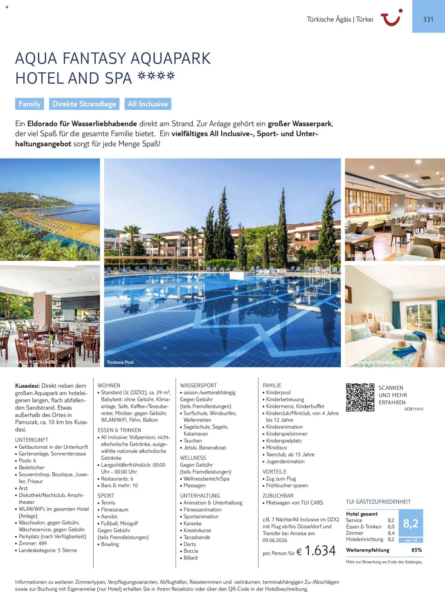 Aida  Südeuropa & Nordafrika 2026/27 – gültig ab 01.01.2026 | Seite: 331 | Produkte: Babybett, Uhr