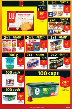  | Pagina: 7 | Producten: Koekjes, Pads, Kaart, Melk