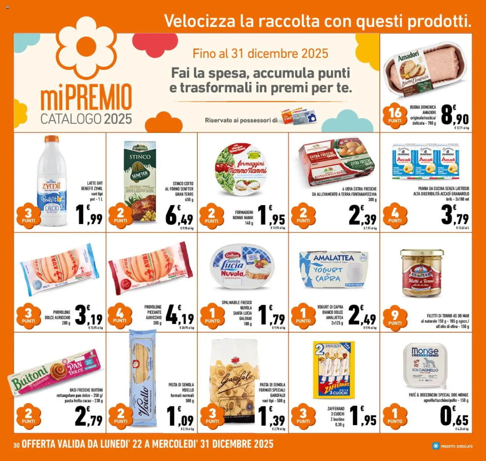 Volantino Conad del 10.12.2025 | Pagina: 30 | Prodotti: Yogurt, Panna, Latte, Cacao