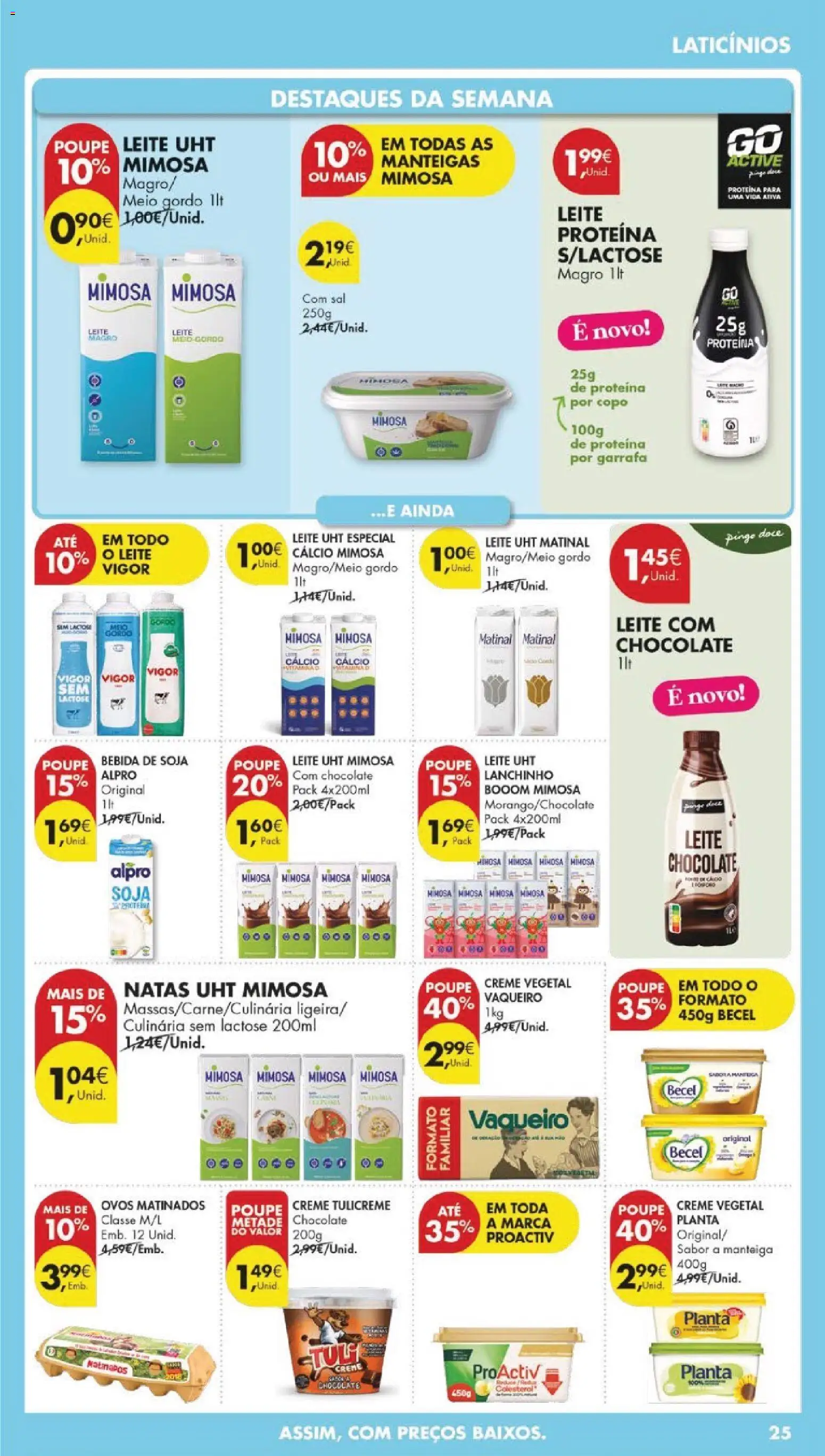 Pingo Doce folheto │ válido de 21.04.2026 | Página: 27 | Produtos: Soja, Cálcio, Sal, Leite