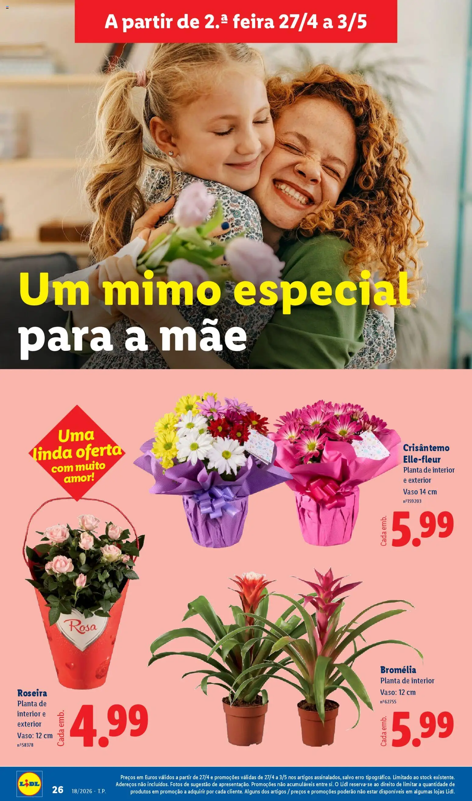 Lidl folheto | 27/04/2026 |  🎉 Como obter um desconto limitado? Poupe ainda hoje! | Portugal