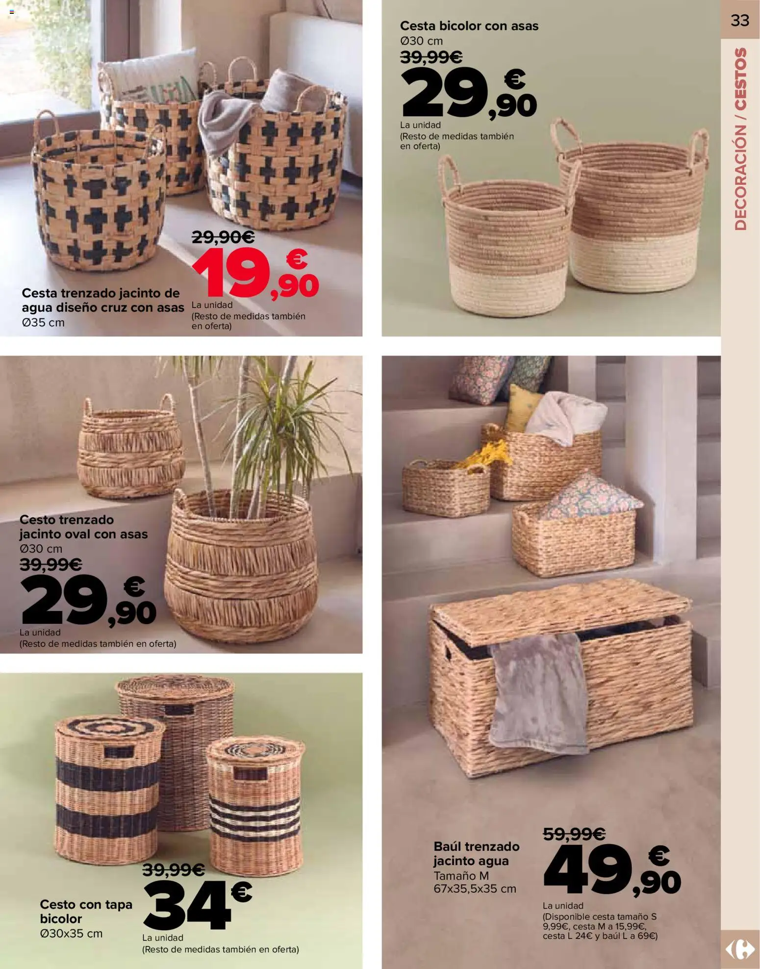 Carrefour folleto │ válido desde el 09.01.2026 | Página: 33 | Productos: Cesta