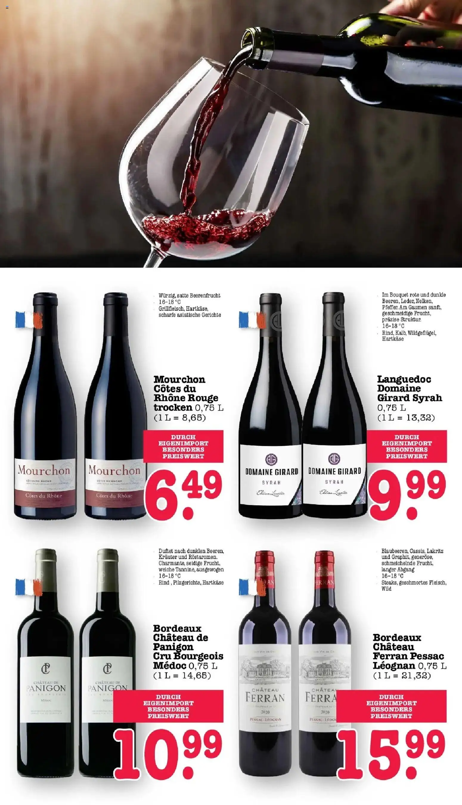 Angebote – gültig ab 30.03.2026 | Seite: 70 | Produkte: Rouge, Wein