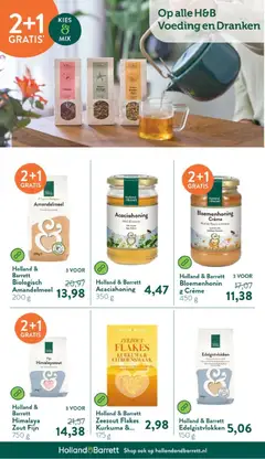 Holland & Barrett folder - Voorbeeld van een folder van Holland & Barrett, geldig van 12.03.2026 | Pagina: 28 | Producten: Zeezout, Gember, Crème