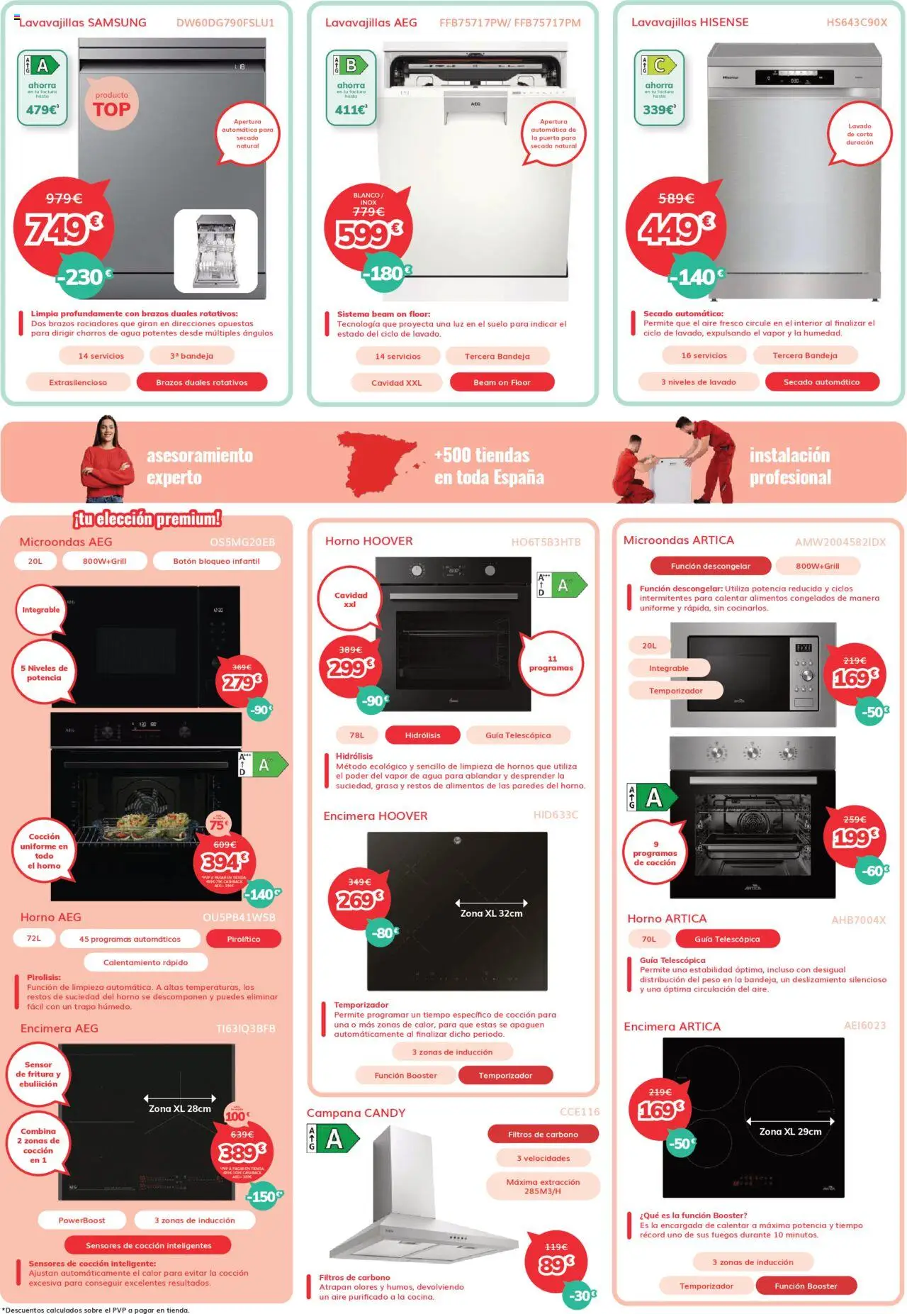 Mi Electro folleto │ válido desde el 01.10.2025 | Página: 4 | Productos: Horno, Lavavajillas, Peso, Bandeja