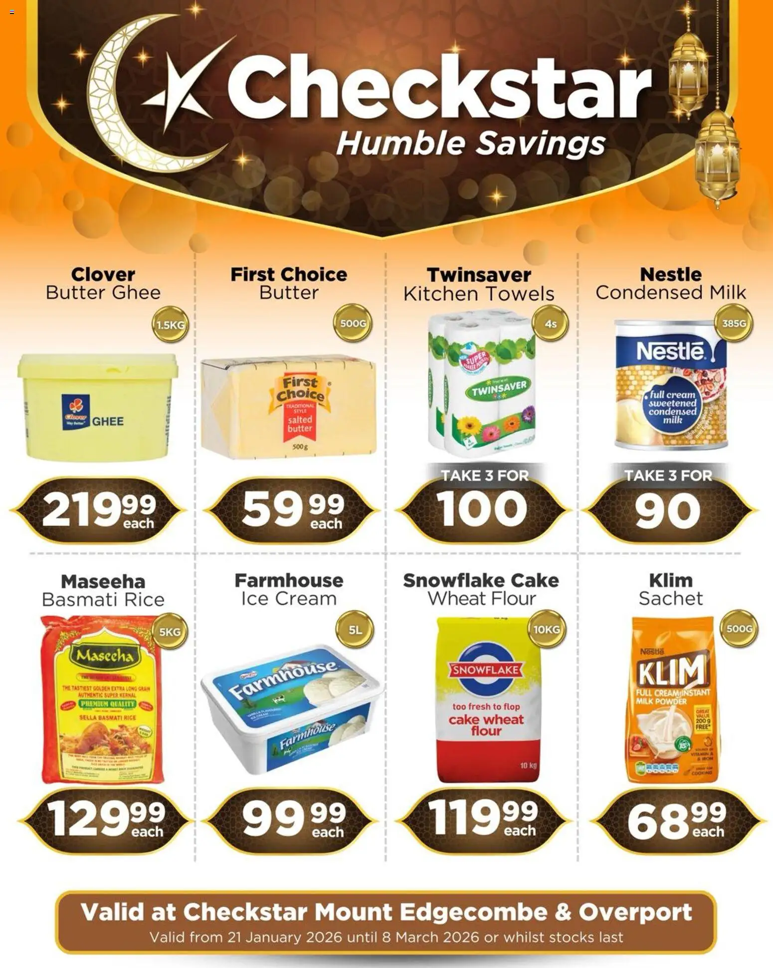 New Check Star catalogue – valid from 21.01.2026 | Page: 1 | Products: Cake, Milk, Powder, Cream