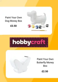 Preview of Hobbycraft - Offers valid from 04.04.2026 | Page: 5 | Products: Box, Paint