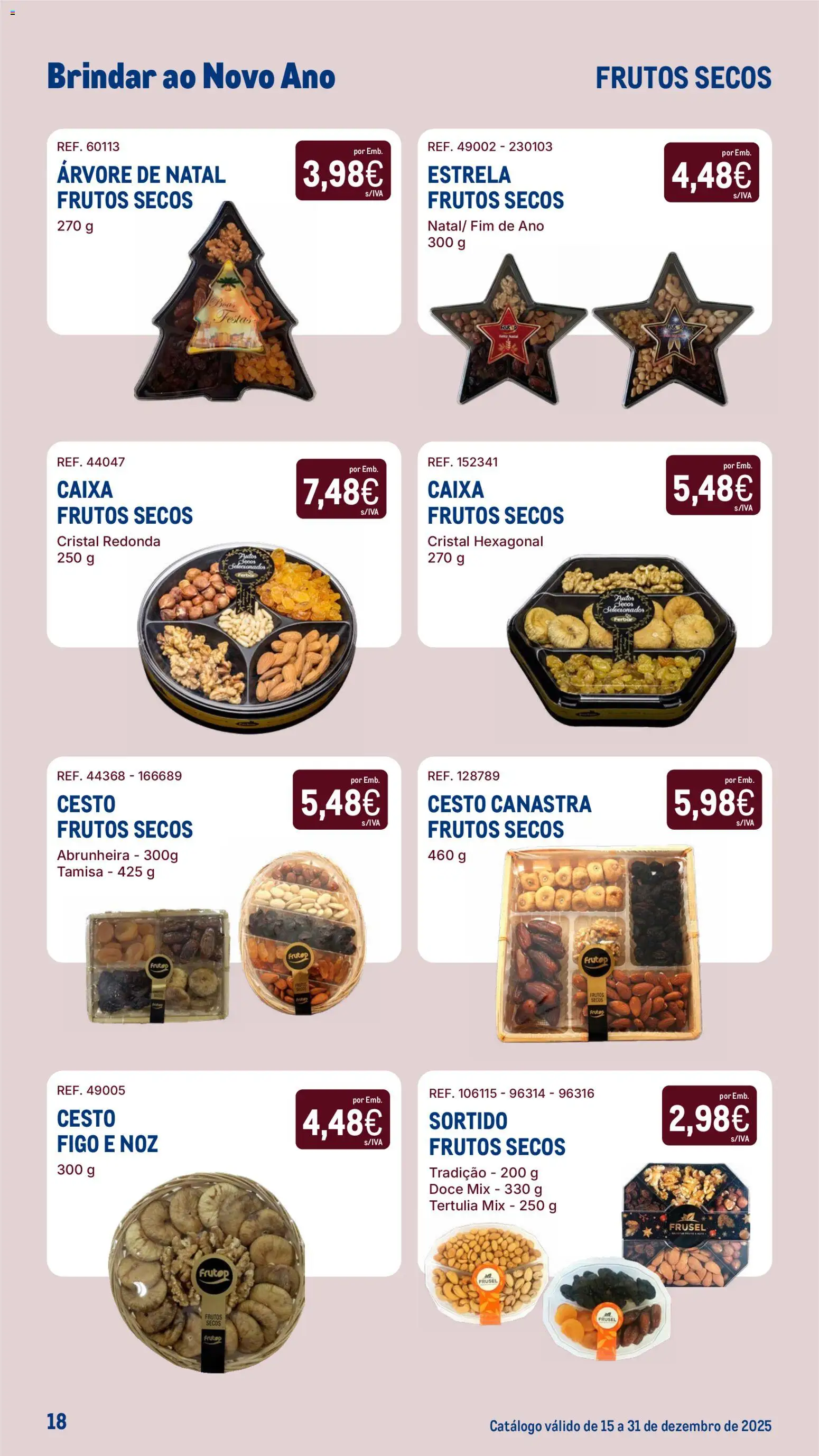 Makro Catálogo Brindar ao Ano Novo │ válido de 15.12.2025 | Página: 18 | Produtos: Árvore de natal, Caixa