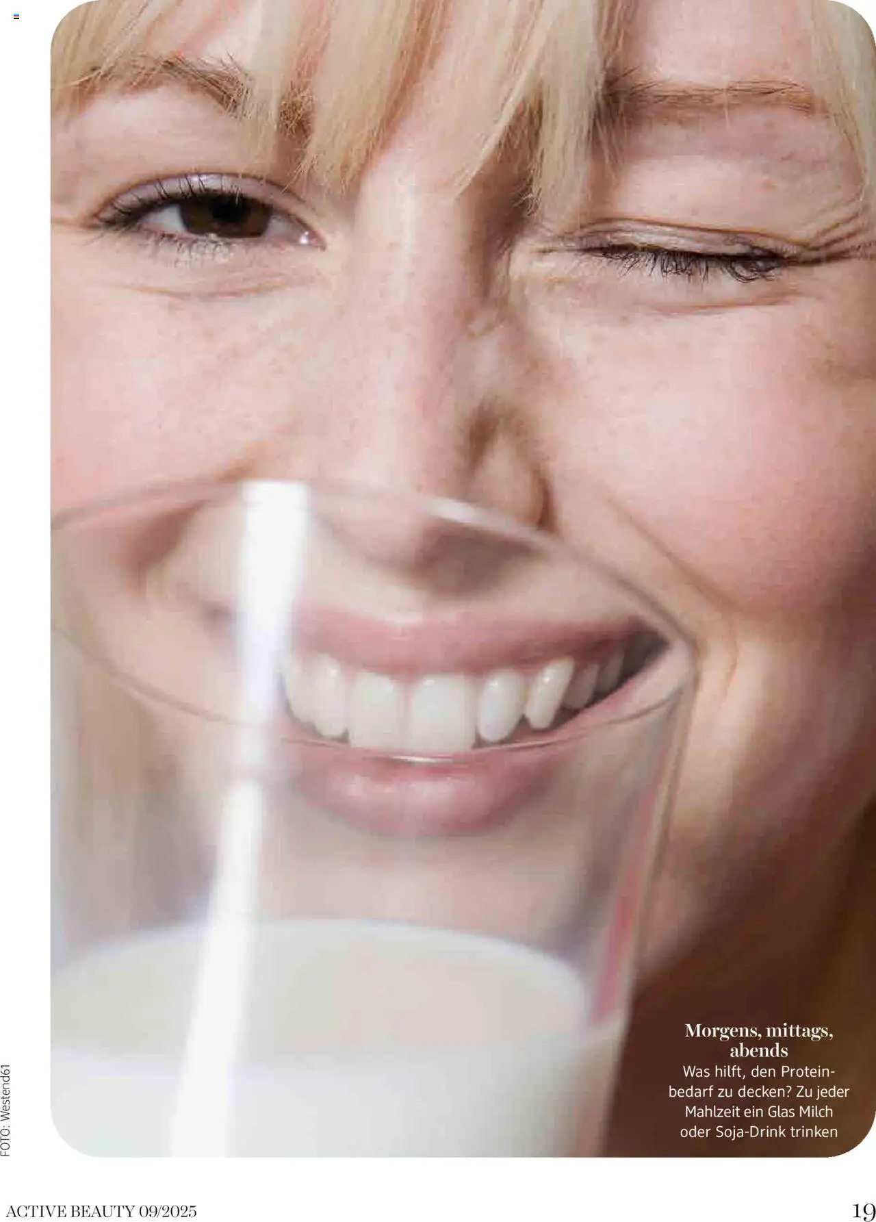 dm drogerie markt Active Beauty Magazin 09/2025 gültig ab 10.09.2025 | Seite: 19 | Produkte: Milch