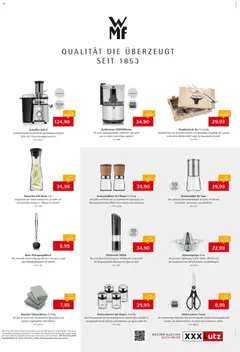 XXXLutz WMF Sale ab 29.12.2025 gültig | Seite: 3 | Produkte: Wasser, Salz, Pfeffer, Mühle