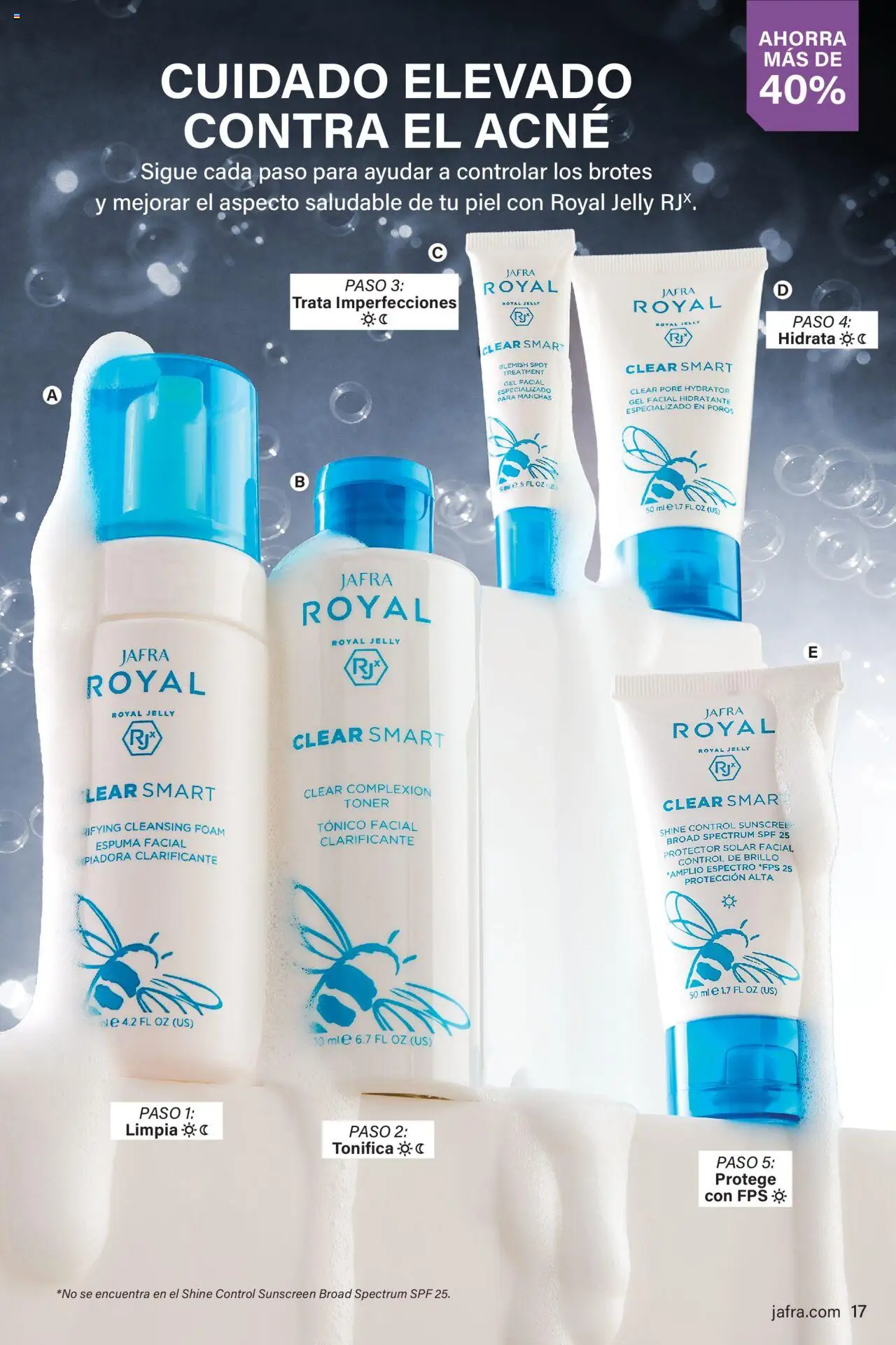 JAFRA folleto │ válido desde el 01.09.2025 | Página: 17 | Productos: Protector solar, Toner