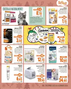 Anteprima del volantino Conad PetStore Lombardia catalogo valido a partire dal 03.12.2025 | Pagina: 5 | Prodotti: Lettiera per gatti, Pollo, Pasta, Tofu