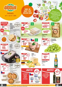 Náhled letáku Globus leták - Pardubice od 07.01.2026