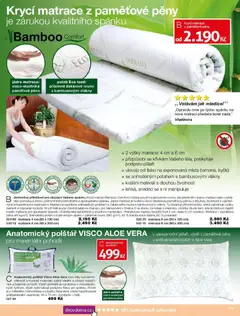 Náhled letáku Decodoma katalog od 16.02.2026 | Strana: 25 | Produkty: Polštáře, Aloe vera, Matrace, Polštář