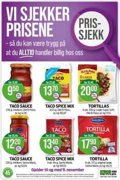 Forhåndsvisning av Kiwi kundeavis gyldig fra 03.11.2025 | Side: 28