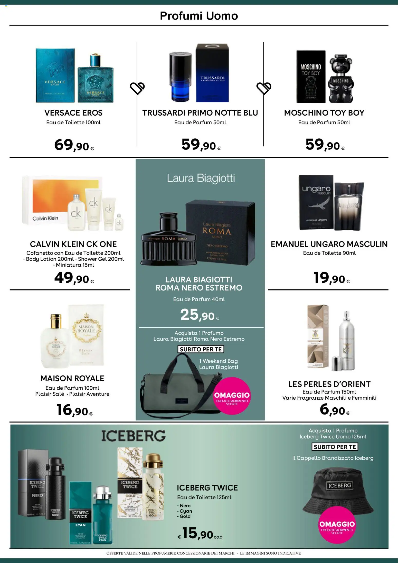 Volantino Idea bellezza del 27.03.2026 | Pagina: 2 | Prodotti: Tè, Sale, Cappello, Profumo