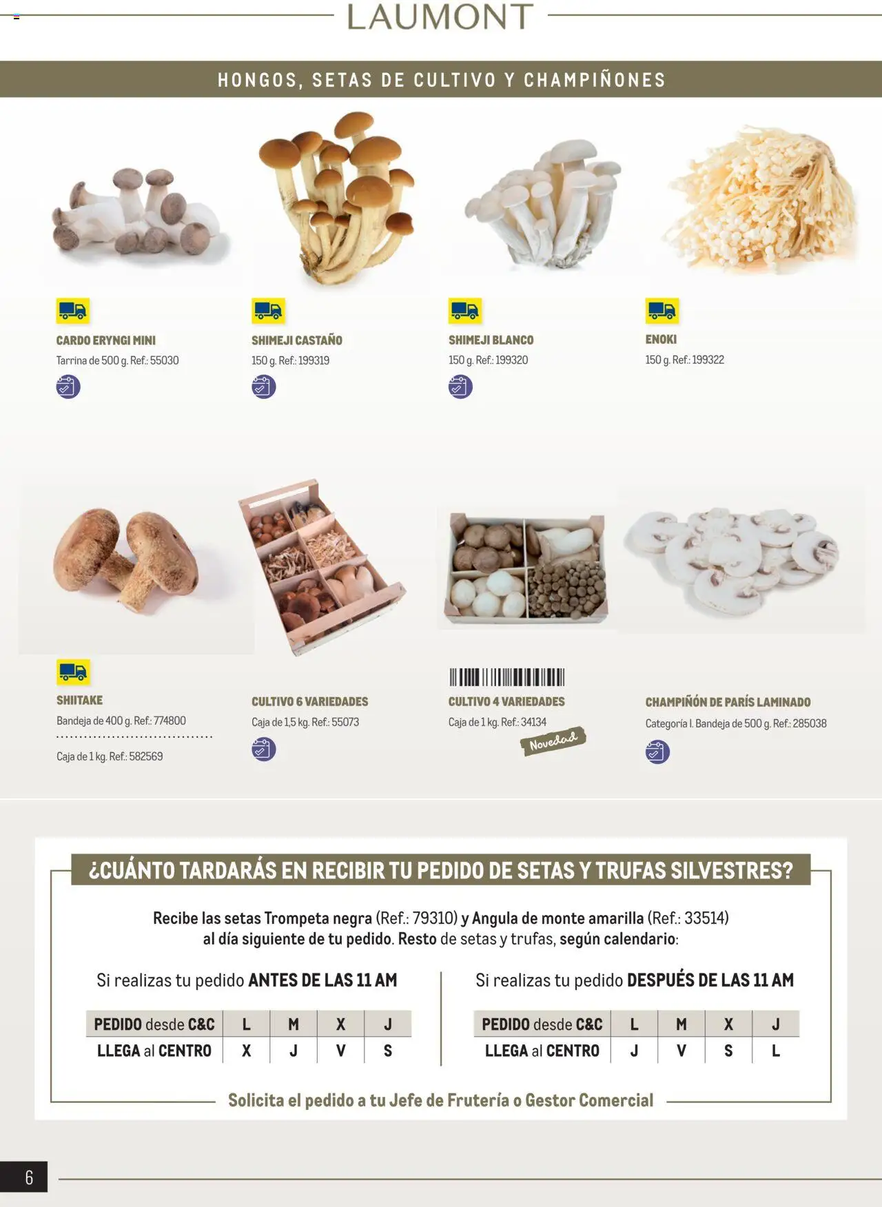 Makro - Trufas y setas │ válido desde el 04.03.2025 | Página: 6 | Productos: Bandeja, Caja