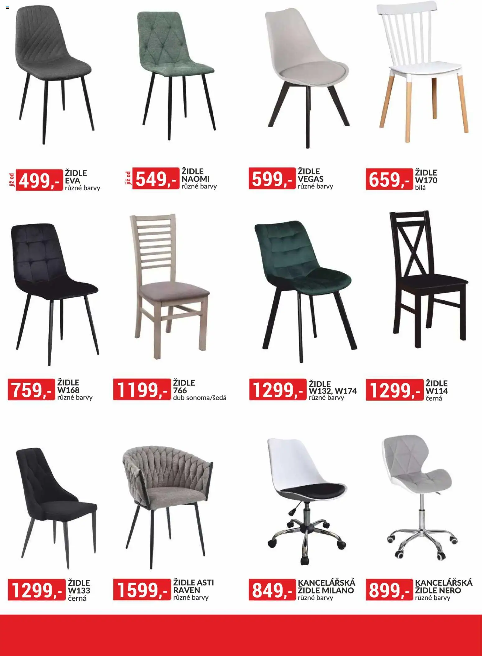 BAUMAX leták - Bydlení na míru podle vašeho stylu od 01.02.2026 | Strana: 14 | Produkty: Židle, Barvy