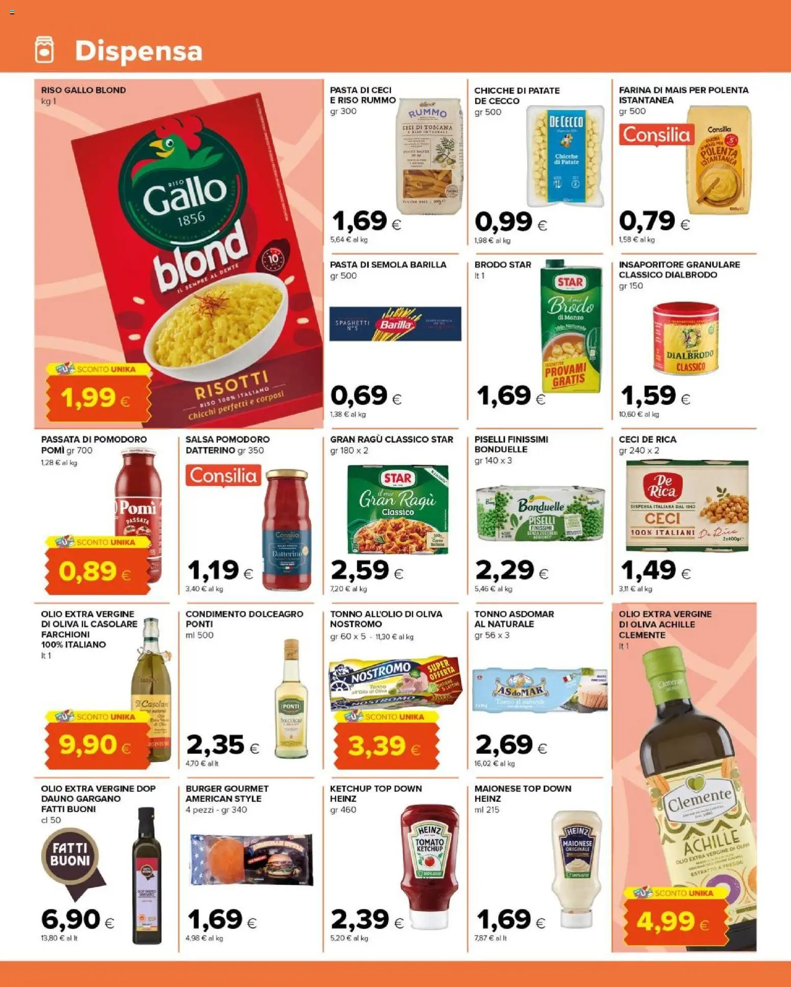 Volantino Tigre del 28.01.2026 | Pagina: 8 | Prodotti: Riso, Salsa, Olio, Farina