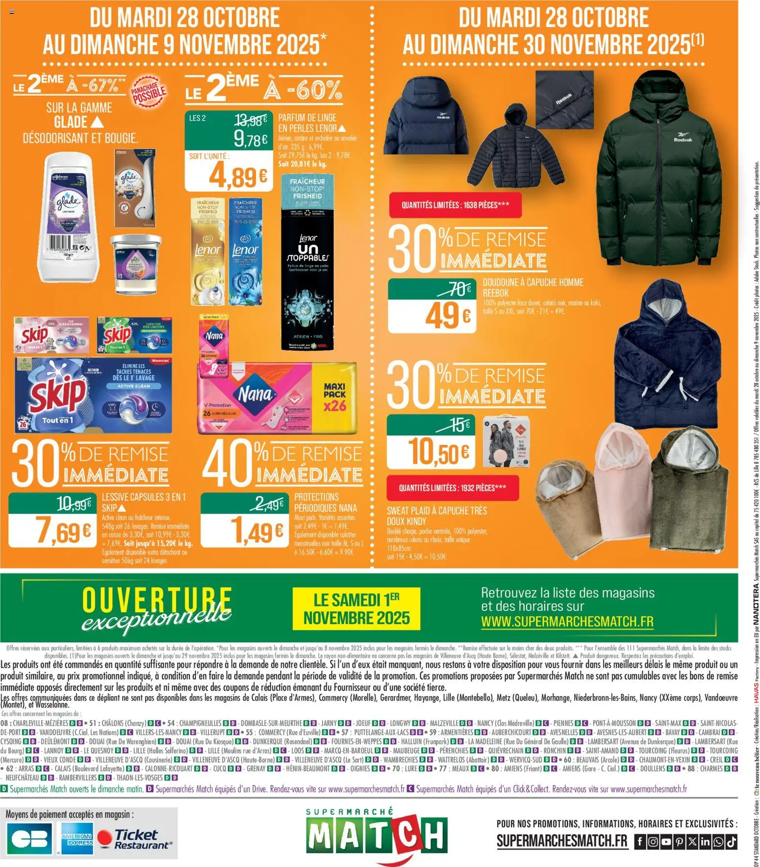{H1} | Page: 20 | Produits: Lenor, Désodorisant, Lessive, Doudoune