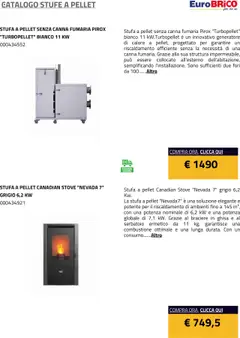 Anteprima del volantino Eurobrico Stufe a Pellet catalogo valido a partire dal 23.07.2025 | Pagina: 49 | Prodotti: Pellet, Stufa a pellet, Stufa, Generatore