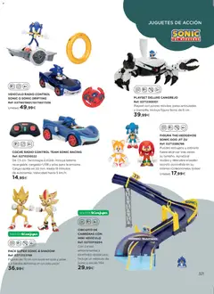 Vista previa El Corte Inglés ofertas válido desde el 27.10.2025 | Página: 321 | Productos: Juguetes, Radio, USB, Batería